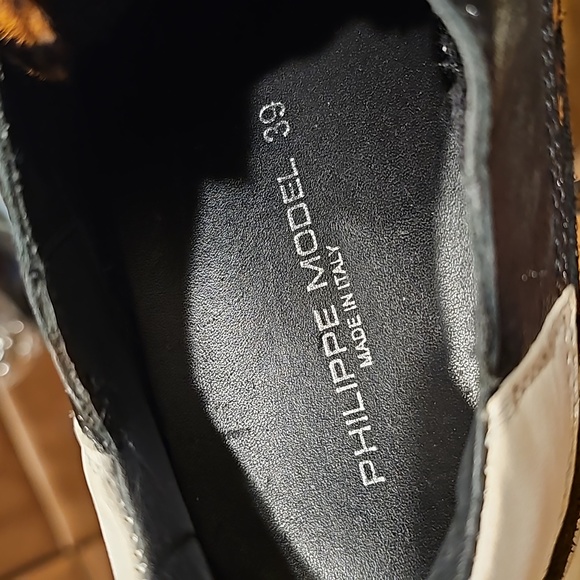 Philippe Model Leopard Print Montecarlo Sneakers - Picture 8 of 9